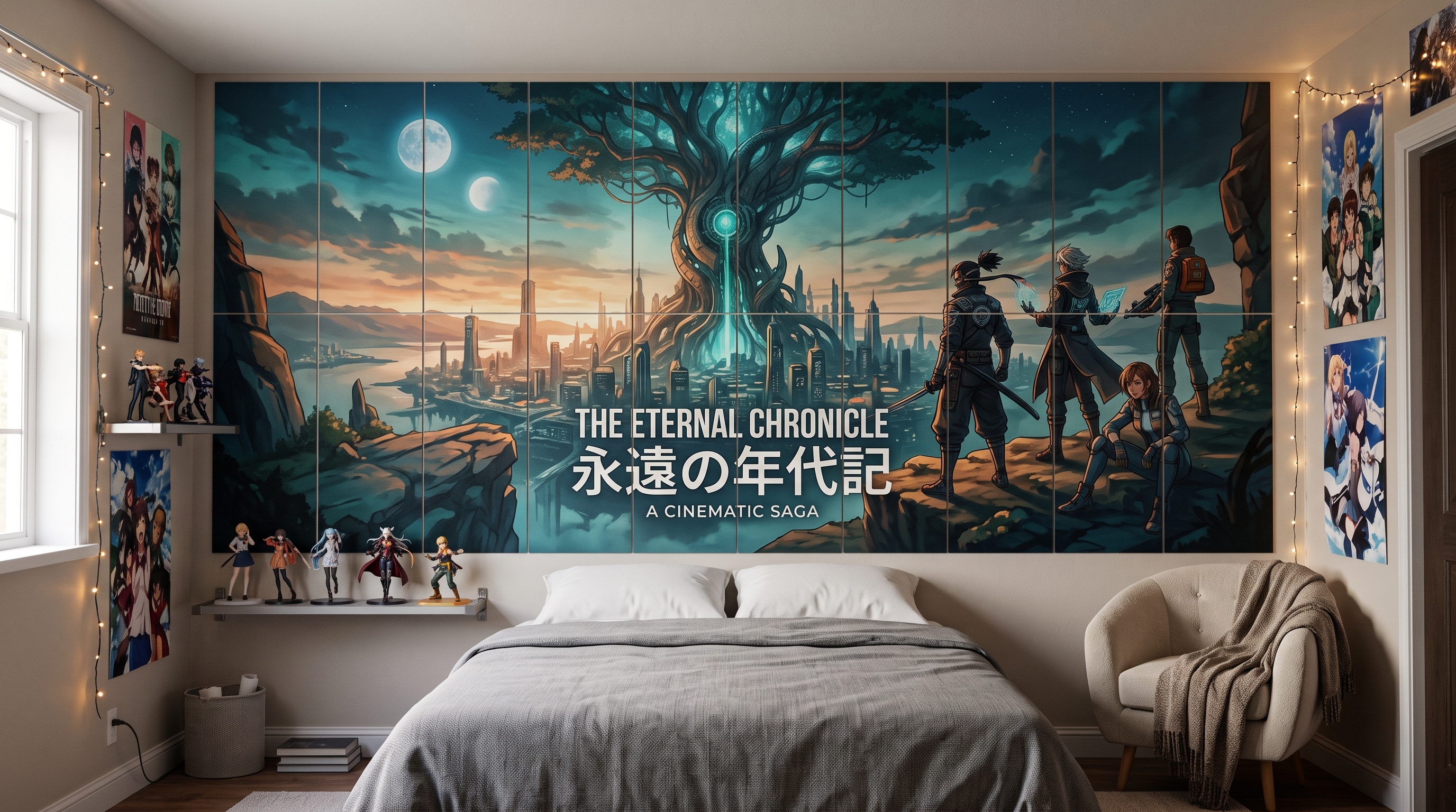 Póster de Cine Anime para Dormitorio